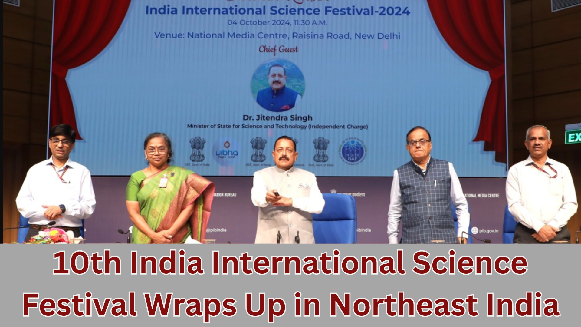 10th India International Science Festival Wraps Up in Northeast India