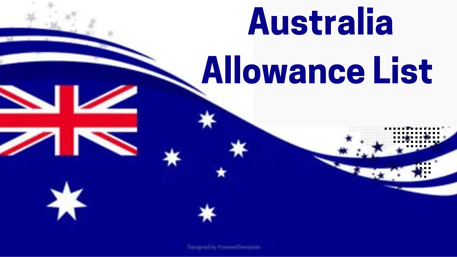 Australia Allowance List 2025 Types of Allowances You Can Get in Australia