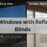 Solar Windows with Reflective Blinds